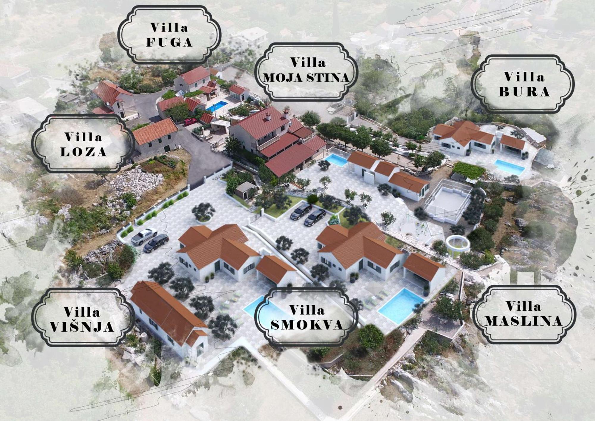 Villa Loza - Resort Moja Stina Seoca 外观 照片